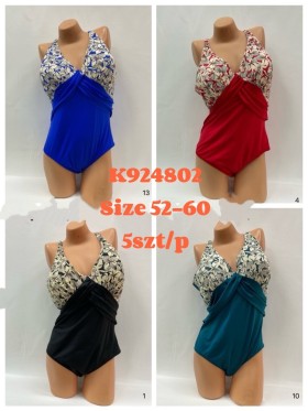 Stroje kąpielowe damskie , size 52-60 ,paczka 5szt, 1 kolor