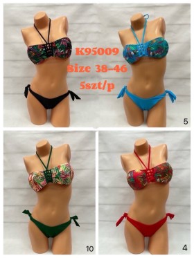 Stroje kąpielowe damskie , size 38-46 ,paczka 5szt, 1 kolor