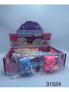 ZABAWKI SQUISHY . 12 SZT / PACZKA, KOLOR JAK NA ZDZIĘCIU