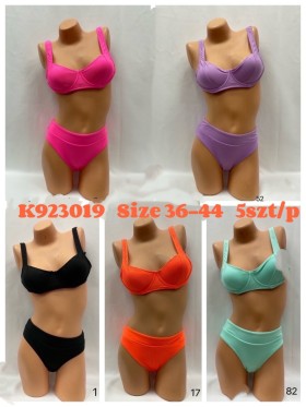 Stroje kąpielowe damskie , size 36-44 ,paczka 5szt, 1 kolor