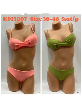 Stroje kąpielowe damskie , size 38-46 ,paczka 5szt, 1 kolor