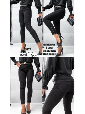 Jeansy damskie ,size M-4xl, paczka 10szt,
