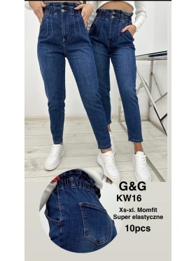 Jeansy damskie ,size xs-xl, paczka 10szt,