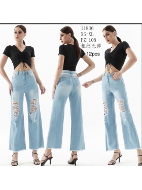 Jeansy damskie ,size xs-xl, paczka 12szt,