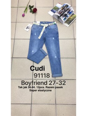 Jeansy damskie ,size 27-32, paczka 12szt,