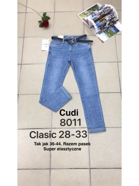 Jeansy damskie ,size 28-33, paczka 12szt,