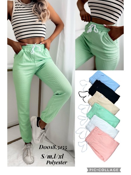 Spodnie damskie , size s-xl, paczka 12szt, mix kolor