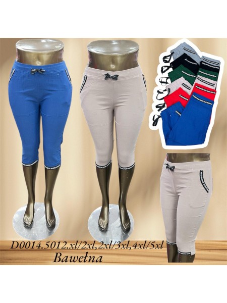 Spodenki  damskie , size xl-5xl, paczka 12szt, mix kolor