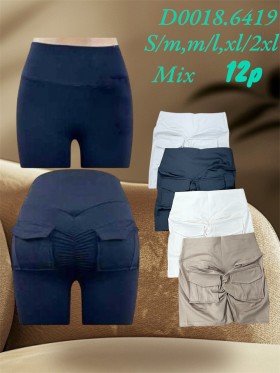 Legginsy damskie , size s-2xl, paczka 12szt, mix kolor