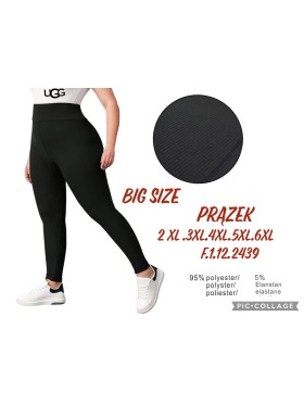 Legginsy damskie , size 2-6xl, paczka 12szt, 1 kolor