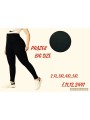 Legginsy damskie , size 2-5xl, paczka 12szt, 1 kolor