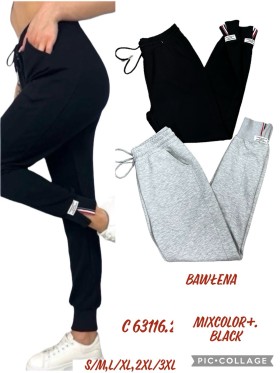 Spodnie  damskie , size S-3XL, paczka 12szt, mix kolor