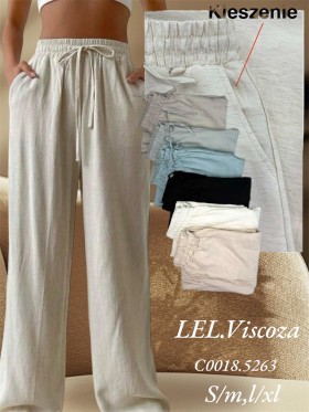 Spodnie  damskie , size S-XL, paczka 12szt, mix kolor