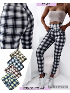 Spodnie  damskie , size S-XL, paczka 12szt, mix kolor