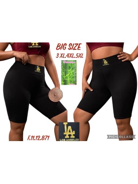 Legginsy  damskie , size 3-5xl, paczka 12szt, 1 kolor