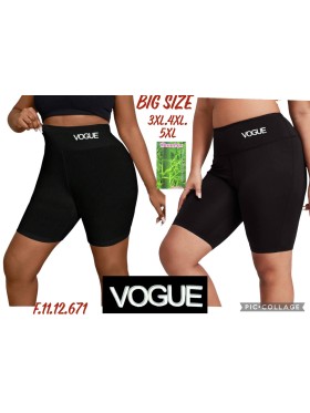 Legginsy  damskie , size 3-5xl, paczka 12szt, 1 kolor