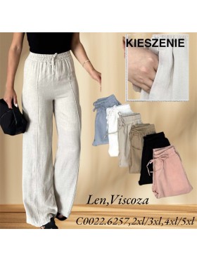 Spodnie  damskie , size 2-5XL, paczka 12szt, mix kolor
