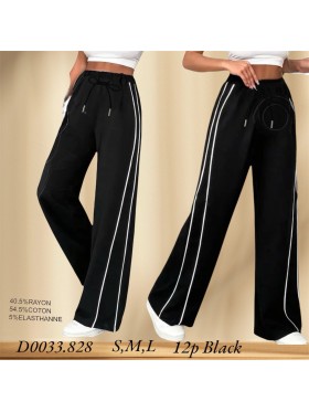 Spodnie  damskie , size S-L, paczka 12szt, 1 kolor