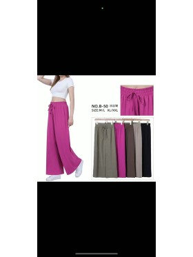 Spodnie damskie , size M-2Xl, paczka 12szt,MIX kolor