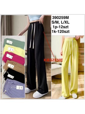 Spodnie damskie , size S-Xl, paczka 12szt,MIX kolor