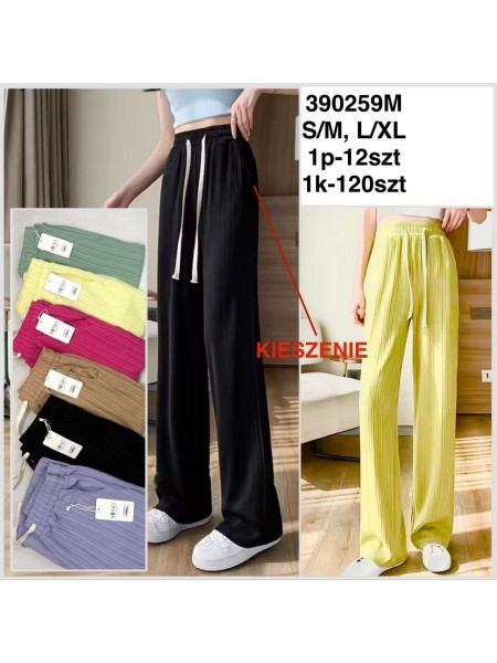 Spodnie damskie , size S-Xl, paczka 12szt,MIX kolor