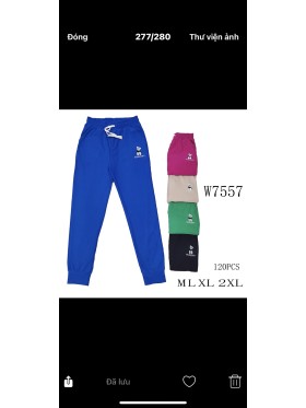 Spodnie damskie , size M-2Xl, paczka 12szt,MIX kolor