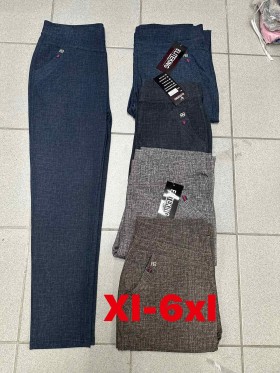 Spodnie damskie , size XL-6Xl, paczka 12szt,MIX kolor