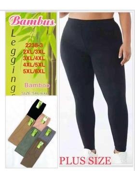Legginsy damskie , size 2-6Xl, paczka 12szt,MIX kolor