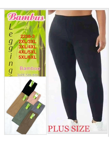 Legginsy damskie , size 2-6Xl, paczka 12szt,MIX kolor