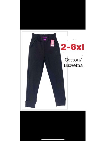 Spodnie damskie , size 2-6Xl, paczka 12szt,1kolor