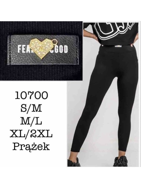 Legginsy damskie , size S-2Xl, paczka 12szt,1 kolor