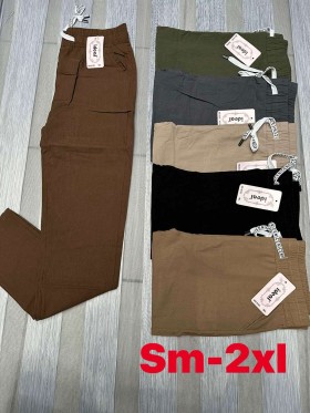 Spodnie damskie , size S-2Xl, paczka 12szt,MIX kolor