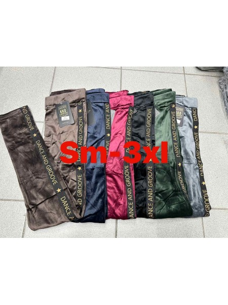 Spodnie damskie , size S-3Xl, paczka 12szt,MIX kolor