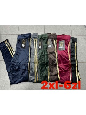 Spodnie damskie , size 2-6Xl, paczka 12szt,MIX kolor