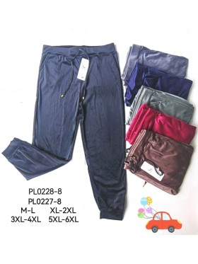 Spodnie damskie , size M-6Xl, paczka 12szt,MIX kolor