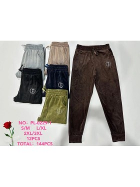 Spodnie damskie , size S-3Xl, paczka 12szt,MIX kolor