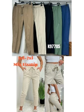 Spodnie damskie , size 3xl-7Xl, paczka 15szt,mix kolor