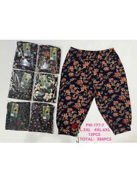 Spodenki damskie , size L-6Xl, paczka 12szt,MIX kolor