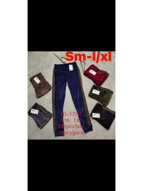 Spodnie damskie , size s-Xl, paczka 12szt,MIX kolor