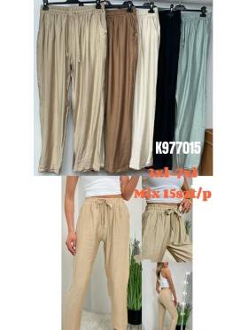 Spodnie damskie , size 3xl-7Xl, paczka 15szt,mix kolor