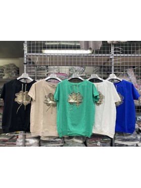 Bluzki damskie , size uni, paczka 12szt,mix kolor