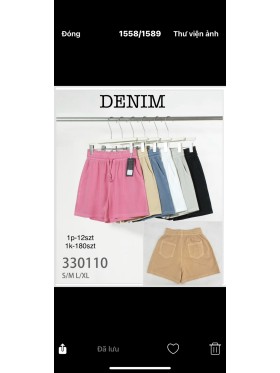 Spodenki damskie , size S-XL, paczka 12szt,MIX kolor