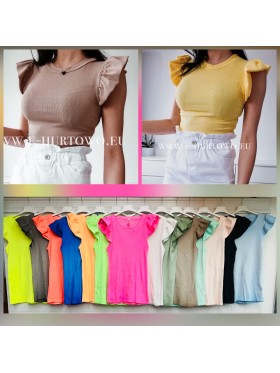 Bluzki damskie Włoskie, size UNI, paczka 6szt,MIX kolor