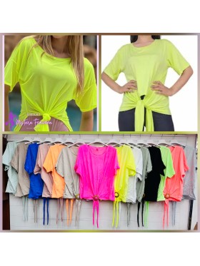 Bluzki damskie Włoskie, size UNI, paczka 6szt,MIX kolor