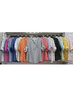 Koszule damskie Włoskie, size UNI, paczka 6szt,MIX kolor