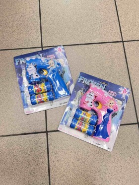 ZABAWKI PISTOLET BĄBELKI MYDLANE.6 SZT / PACZKA, KOLOR JAK NA ZDZIĘCIU