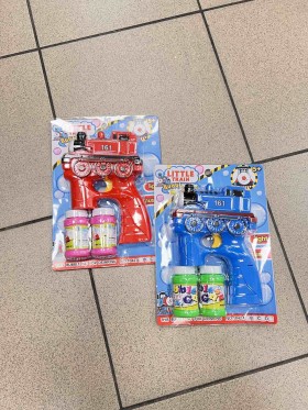 ZABAWKI PISTOLET BĄBELKI MYDLANE.6SZT / PACZKA, KOLOR JAK NA ZDZIĘCIU