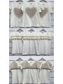 Bluzki damskie Włoskie , Size uni,paczka 6szt,mix kolor