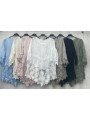Bluzki damskie Włoski, size uni, paczka 6szt, mix kolor