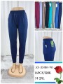 Spodnie damskie, size m-2xl, paczka 16szt, mix kolor